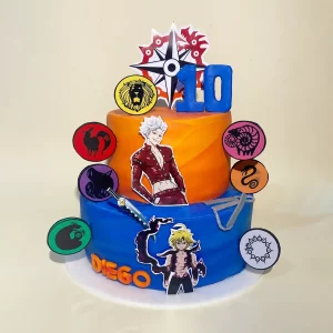 Torta Anime 7 Pecados Capitales