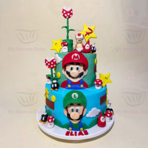 Torta Luigi y Mario Bros