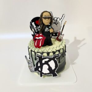 Torta para Amantes del Rock